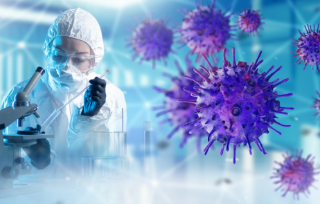 Laboratory sample representing molecular and infectious disease diagnostics